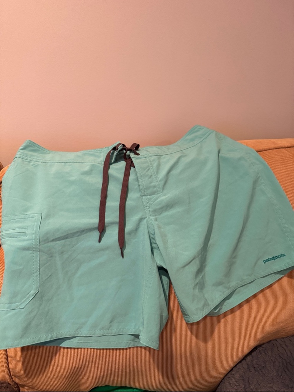 Patagonia Meridian Board Short Mint Green sz 10